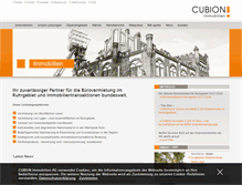 Tablet Screenshot of cubion.de